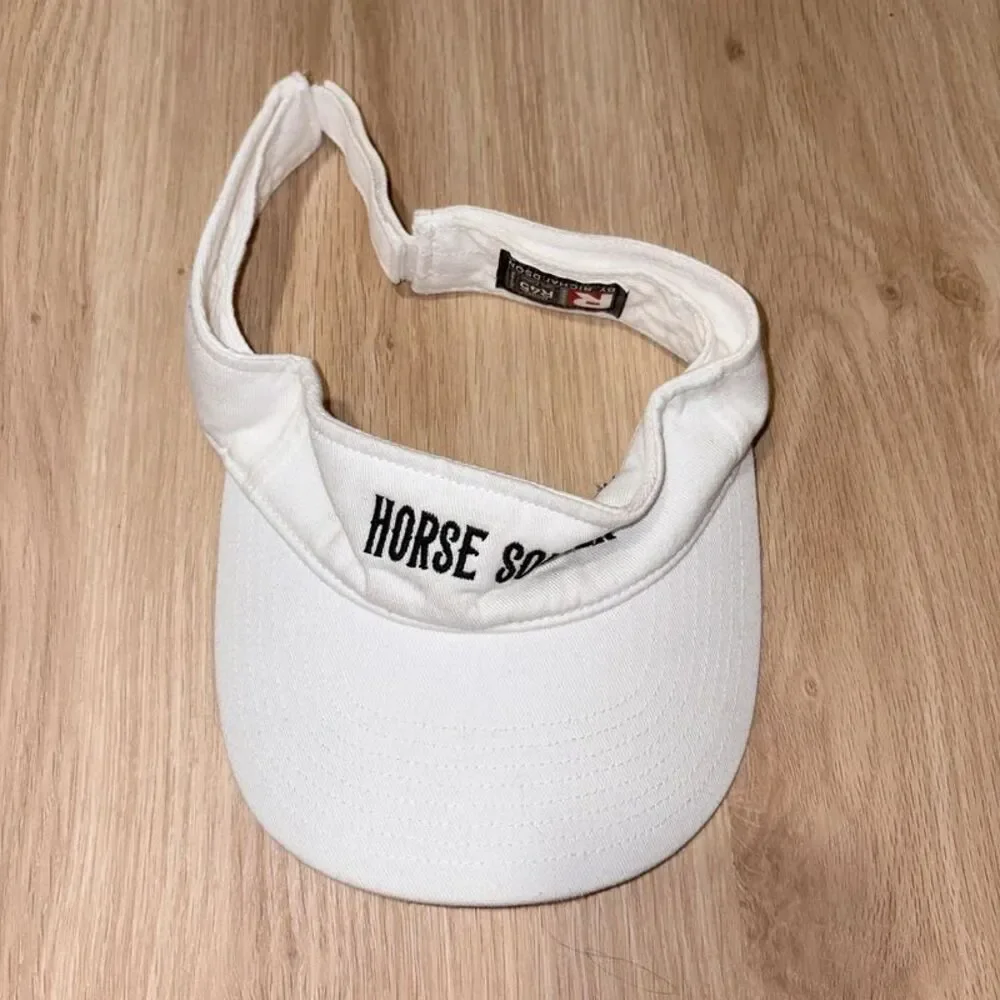 Horse Soldier White Embroidered Visor Richardson R45